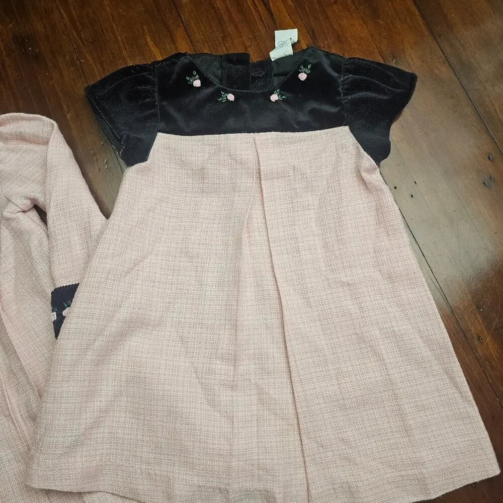 VINTAGE LITTLE BITTY 2 PIECE GIRLS DRESS 24 MONTHS‎